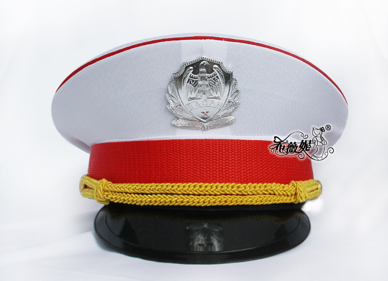 警察帽子　スチュワーデス　コスプレ小道具　ハロウィン仮装　コスチューム bwn0218-1