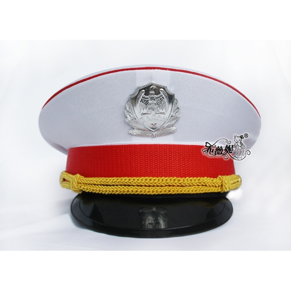 警察帽子　スチュワーデス　コスプレ小道具　ハロウィン仮装　コスチューム bwn0218-1