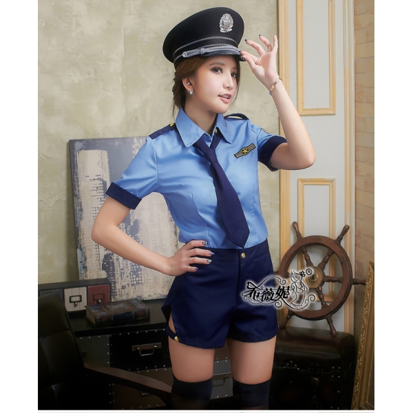 ステージ衣装 婦警 女警官 警察 コスプレ レースクイーン コスチューム ハロウィン仮装 bwn0232-1