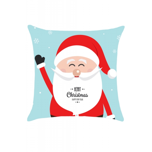 美しい カートン サンタ クリスマス 枕カバー cc0620-3