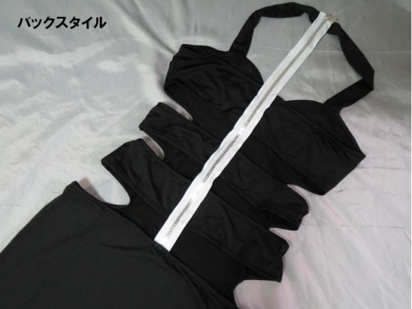 【即納】TK-cc2262-2☆SALE☆コスプレ衣装 コスチュームレースクイーン 部分露出 背中ジッパー ミニ ドレス