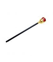 コスプレ小道具 おもちゃ兵器・武器 国王の杖 レッド qx10056-1
