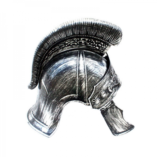 古代ローマ おもちゃ兵器・武器 グラディエーター 銀魔王ヘルメット qx10128-10