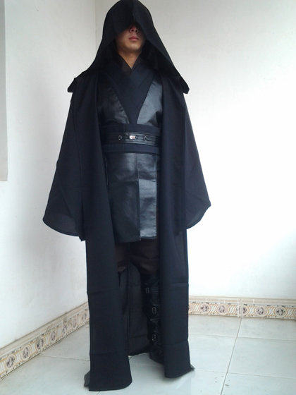 スターウォーズStarWars　ジェダイ（Jedi)の恐れを知らない英雄　アナキン・スカイウォーカー　フルセットコスチューム・コスプレ　ハロウィン　仮装　衣装stw0009-2